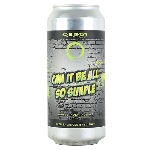 Equilibrium Can It Be All So Simple DIPA