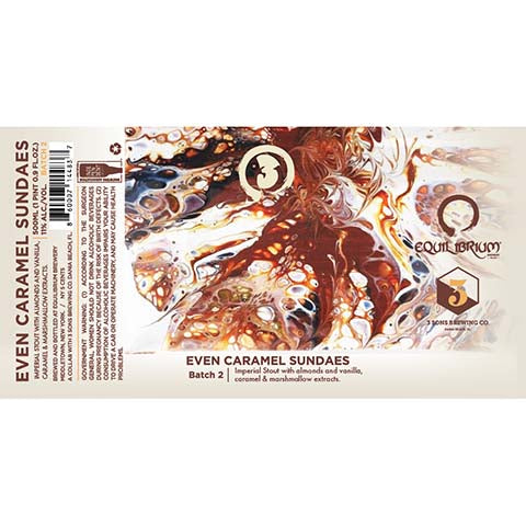 Equilibrium Even Caramel Sundaes Batch 2 Imperial Stout