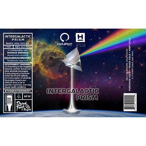 Equilibrium Intergalactic Prism DIPA
