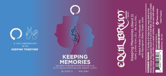 Equilibrium/Keeping Together Farmhouse Ale (Blend 3)