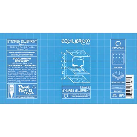 Equilibrium S'mores Blueprint Imperial Stout