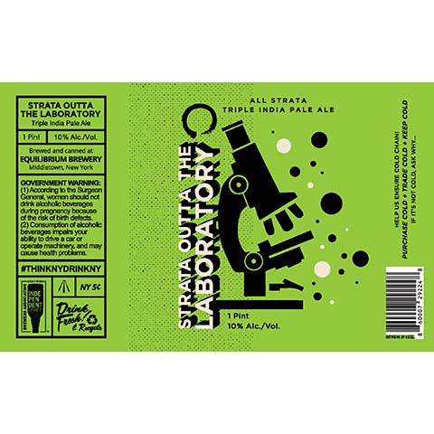 Equilibrium Strata Outta The Laboratory TIPA