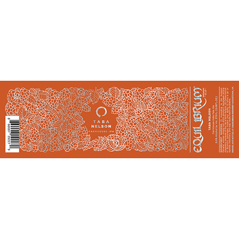 Equilibrium Taba Nelson Farmhouse IPA