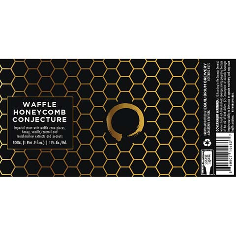 Equilibrium Waffle Honeycomb Conjecture Imperial Stout