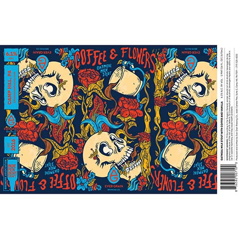 Ever Grain Coffee & Flower Oatmeal Milk Stout