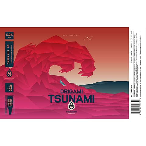 Ever Grain Origami Tsunami Hazy Pale Ale