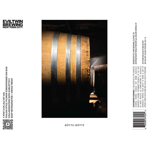 Evil Twin Botte-Botte Pilsner