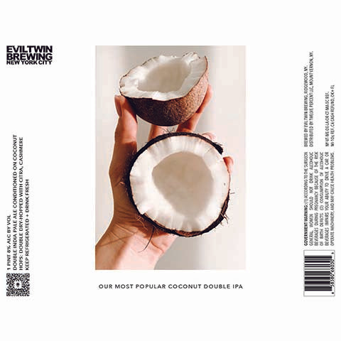 Evil Twin Our Most Popular Coconut DIPA