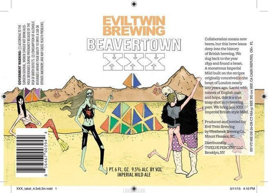 Evil Twin/Beavertown XXX Imperial Mild Ale
