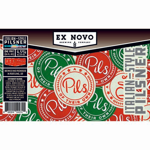 Ex Novo A Pils of Their Own Pilsner