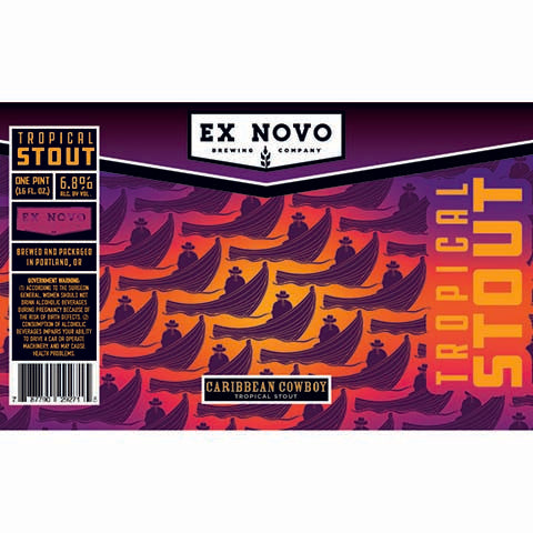 Ex Novo Caribbean Cowboy Tropical Stout