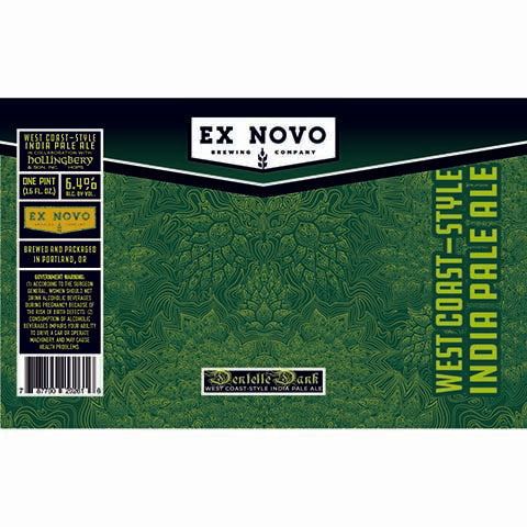 Ex Novo Dentelle Dank IPA