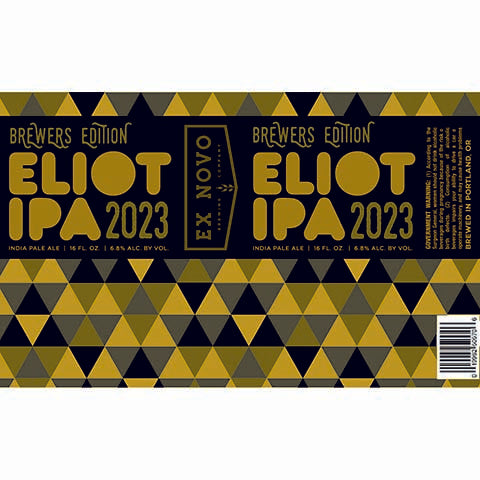 Ex Novo Eliot IPA 2023