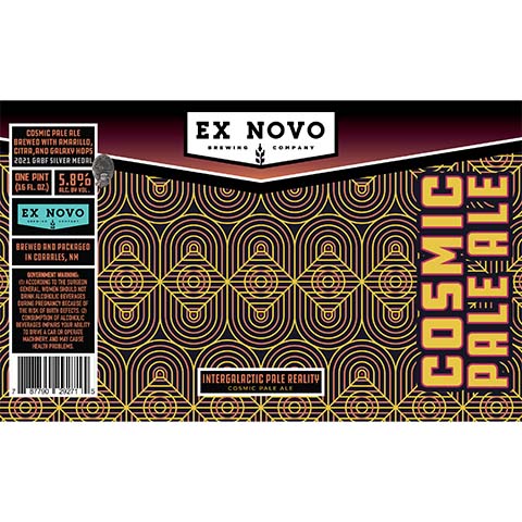 Ex Novo Intergalactic Pale Reality Pale Ale