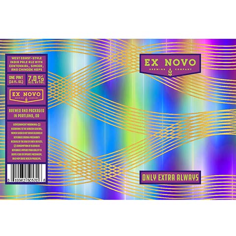 Ex Novo Only Extra Always West Coast IPA