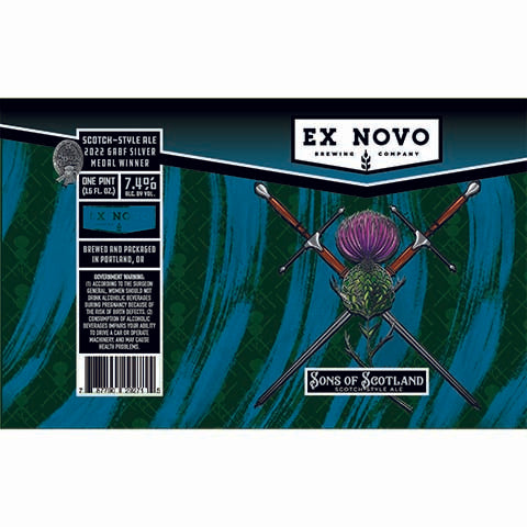 Ex Novo Sons of Scotland Scotch Ale