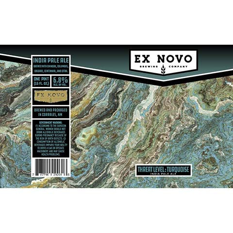 Ex Novo Threat Level: Turquoise IPA