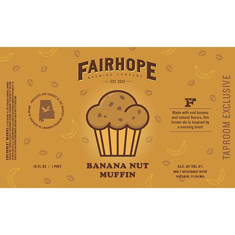 Fairhope Banana Nut Muffin Brown Ale