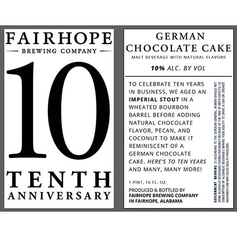 Fairhope German Chocolate Cake
