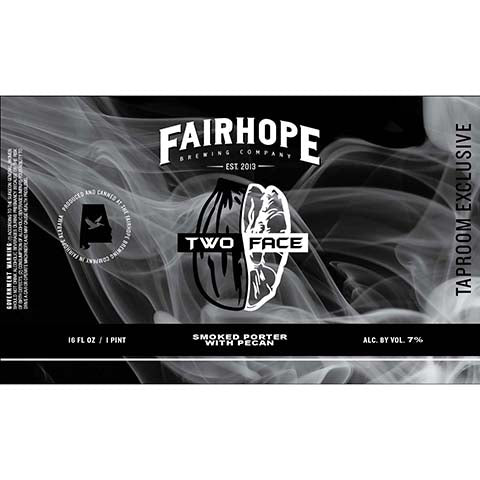 Fairhope Two Face smoked Porter