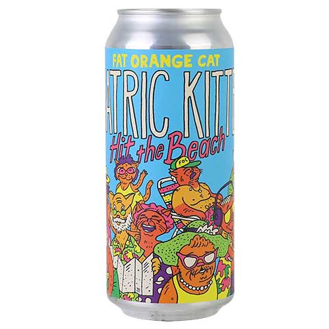 Fat Orange Cat Geriatric Kittens Hit The Beach IPA