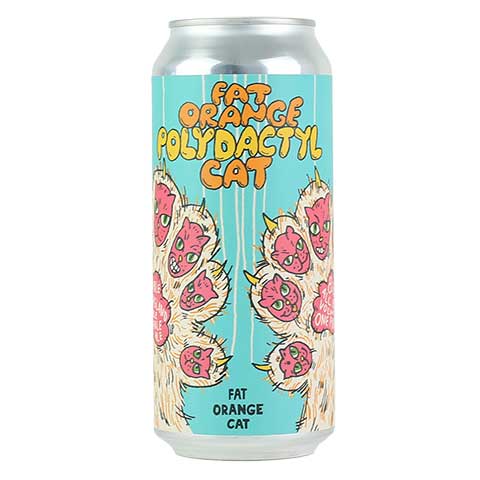 Fat Orange Cat Polydactyl DIPA
