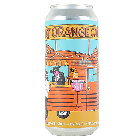 Fat Orange Cat Roll Me One, Cowboy, Imperial Stout