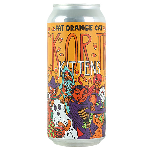 Fat Orange Cat Trick Or Treat Kittens DIPA