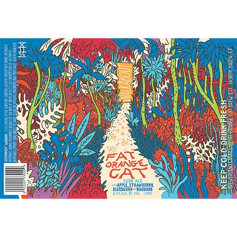 Fat Orange Cat Walkabout Sour (Apple, Strawberry, Blueberry, Rhubarb)