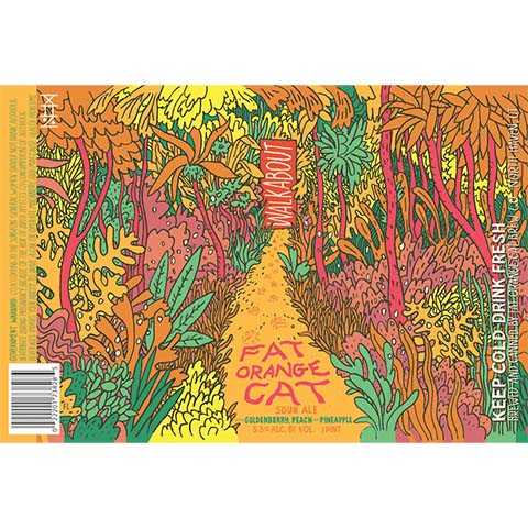 Fat Orange Cat Walkabout Sour (Goldenberry, Peach, Pineapple)