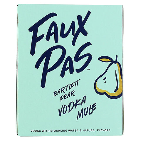 Faux Pas Barlett Pear Vodka Mule