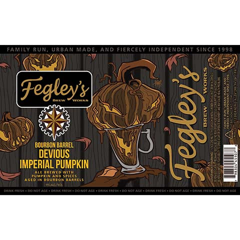 Fegley's Bourbon Barrel Deviuos Imperial Pumpkin Ale