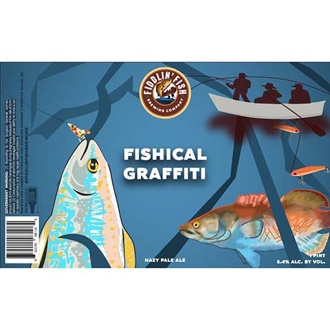 Fiddlin' Fish Fishical Graffiti Hazy Pale Ale