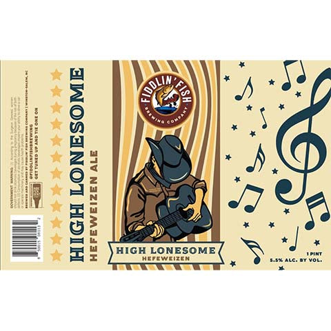 Fiddlin' Fish High Lonesome Hefeweizen