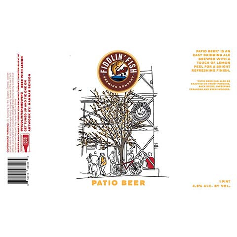 Fiddlin' Fish Patio Beer
