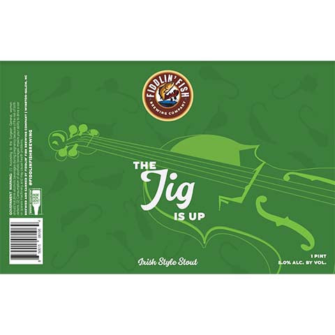 Fiddlin' Fish The Jig Is Up Irish Stout