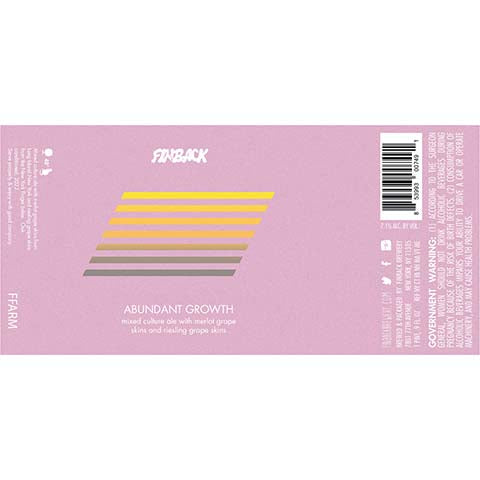 Finback Abundant Growth Mixed Culture Ale