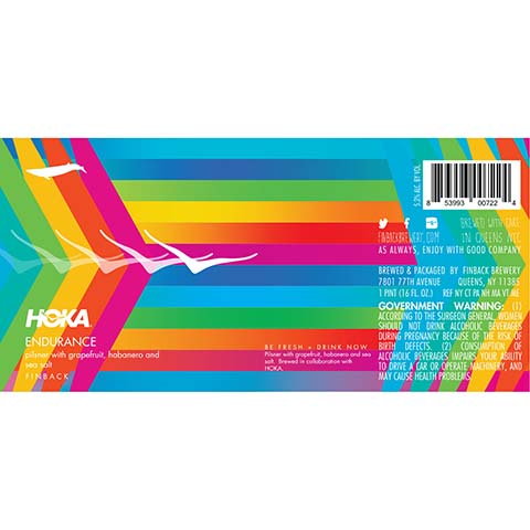 Finback Hoka Endurance Pilsner