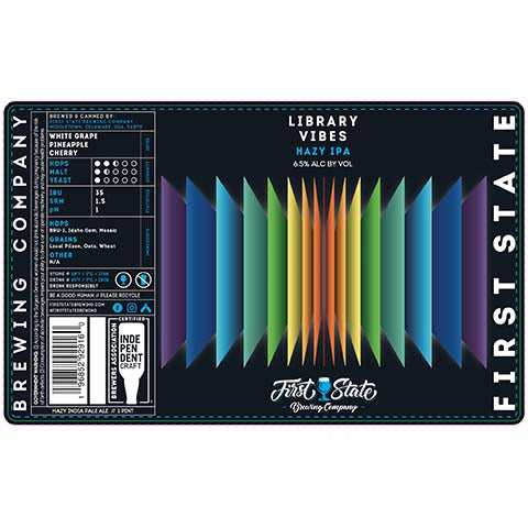 First State Library Vibes Hazy IPA
