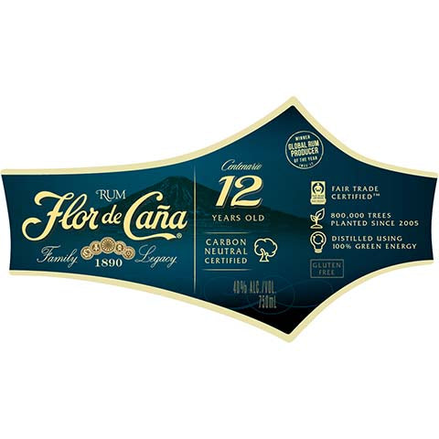 Flor de Cana Centenario 12 Years Old Rum