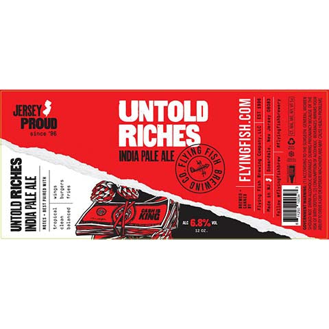 Flying Fish Untold Riches IPA