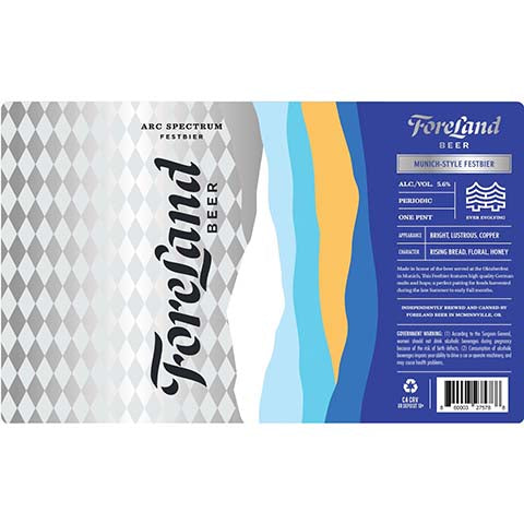 Foreland Arc Spectrum Festbier