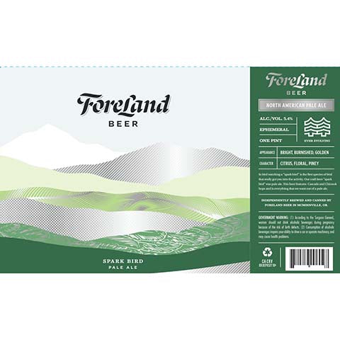 Foreland Spark Bird Pale Ale