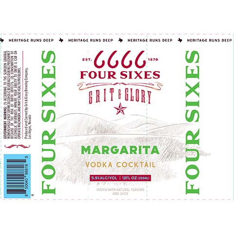 Four Sixes Margarita