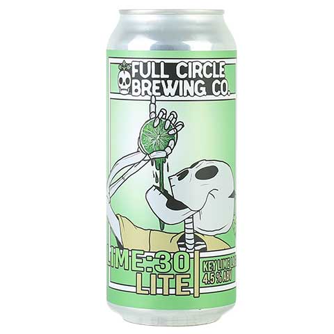 Full Circle Lime: 30 Lite Lager