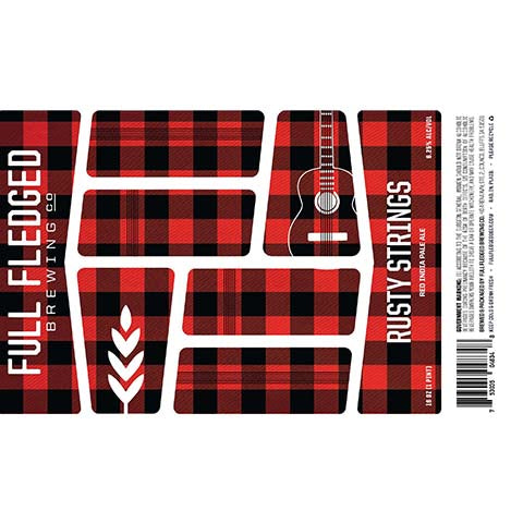 Full Fledged Rusty Strings Red IPA