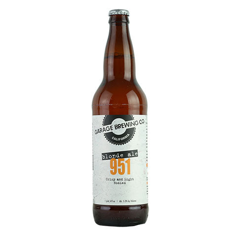 Garage 951 Blonde Ale