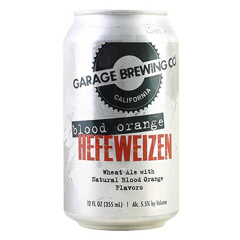 Garage Blood Orange Hefeweizen Wheat Ale