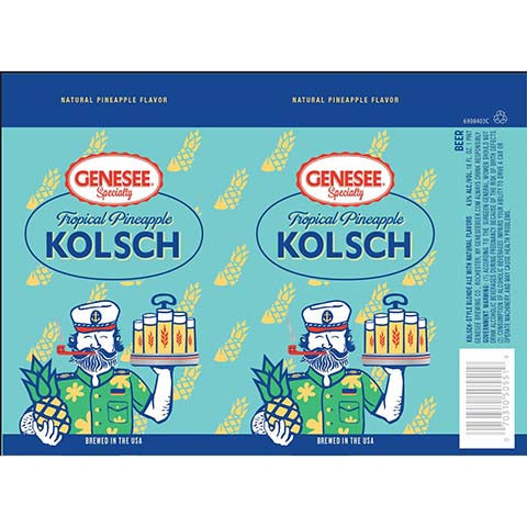 Genesee Tropical Pineapple Kolsch – CraftShack - Buy craft beer