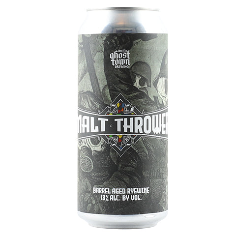 Ghost Town Malt Thrower Barrel Aged Ryewine